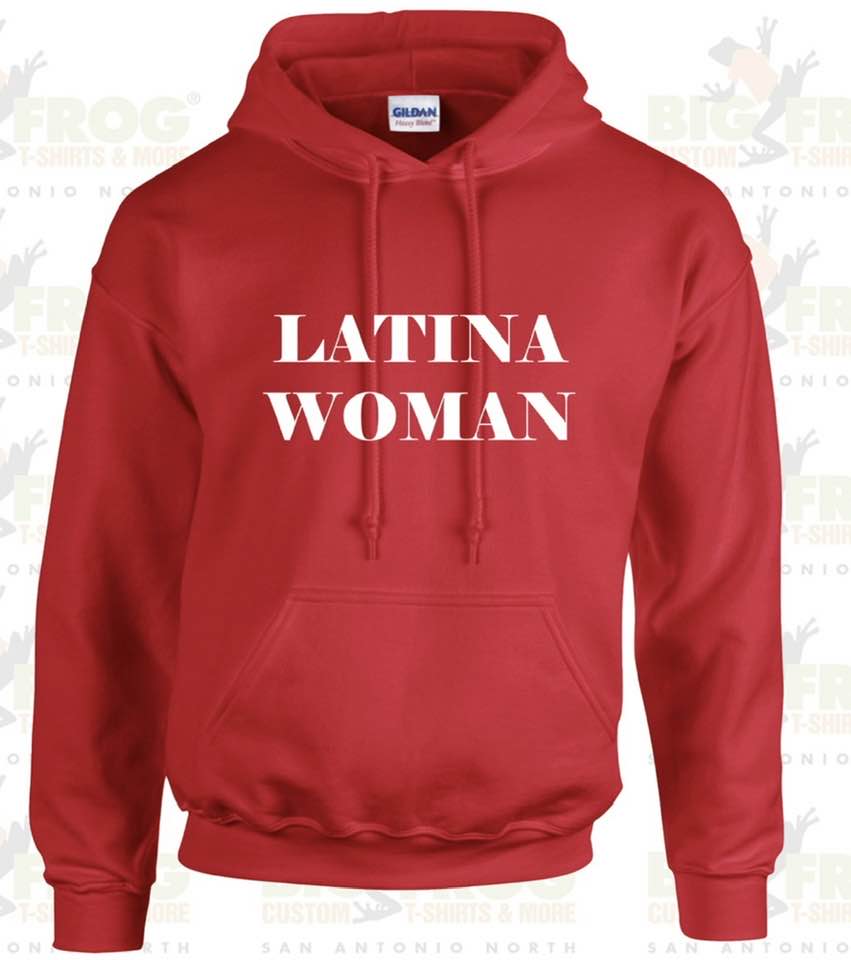 Latina Woman Hoodie