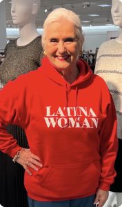 Latina Woman Hoodie