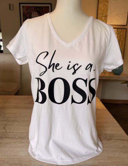 She is a Boss Tee